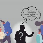 Ilustrasi orang yang mengaku sebagai Azhari. (Sumber: Informatika/Defri)