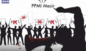 Ilustrasi PPMI Mesir yang mendapatkan respon negatif dari Masisir. (Sumber: Informatika/The Shine)