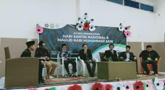 Acara Hari Santri Nasional (HSN) 2020 PPMI Mesir. (Sumber: Dok. Peserta/Naufal)