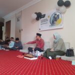 Zuhairi Misrawi dalam acara Halal Bihalal dan Peluncuran Kopiah.co. (Sumber: Dokumentasi Informatika/Usamah)